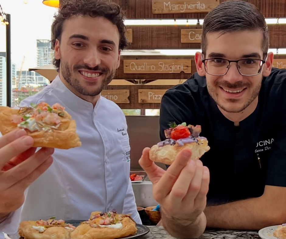 Emanuele Riemma incanta Dubai con la sua pizza d’autore al Marriott