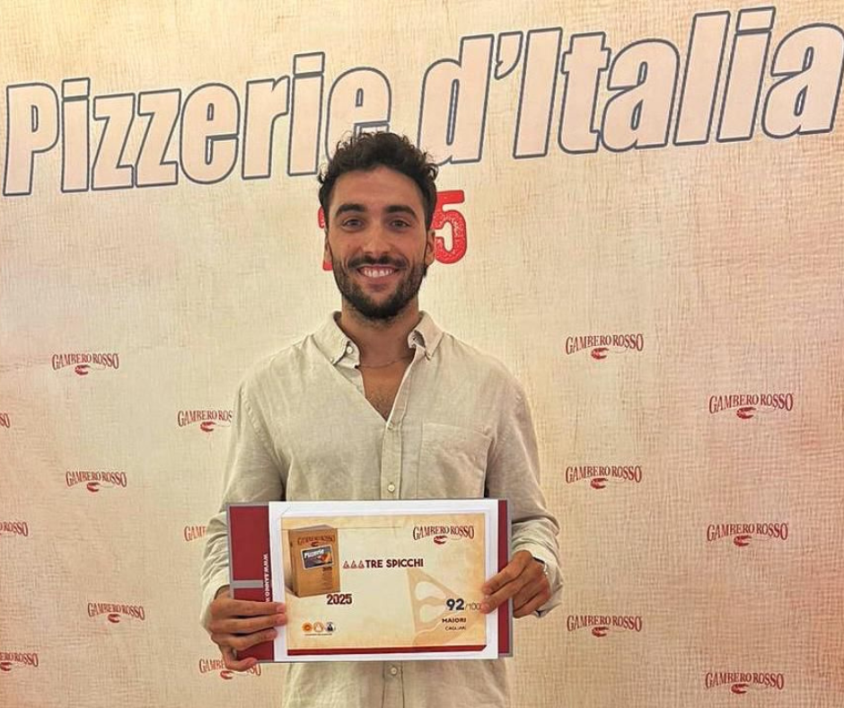 Gambero Rosso, ‘tre spicchi’ per 4 pizzerie sarde